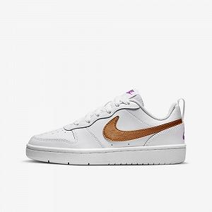 Кроссовки Nike Court Borough Low 2 GS DQ5979-100 Размер 38 - Фото 1