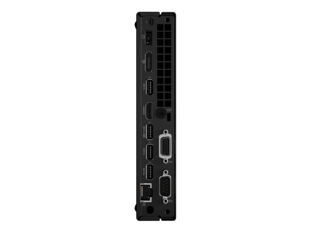 Мини ПК Lenovo ThinkCentre M70q 11DT Core i5 10400T/2 ГГц ОЗУ 8 ГБ SSD 256 ГБ Шифрование TCG Opal, UHD Graphics 630 GigE WLAN, BT 5.1 Win10Pro Клавиатура: Немецкая TS ThinkCentre Чёрный, фото №4