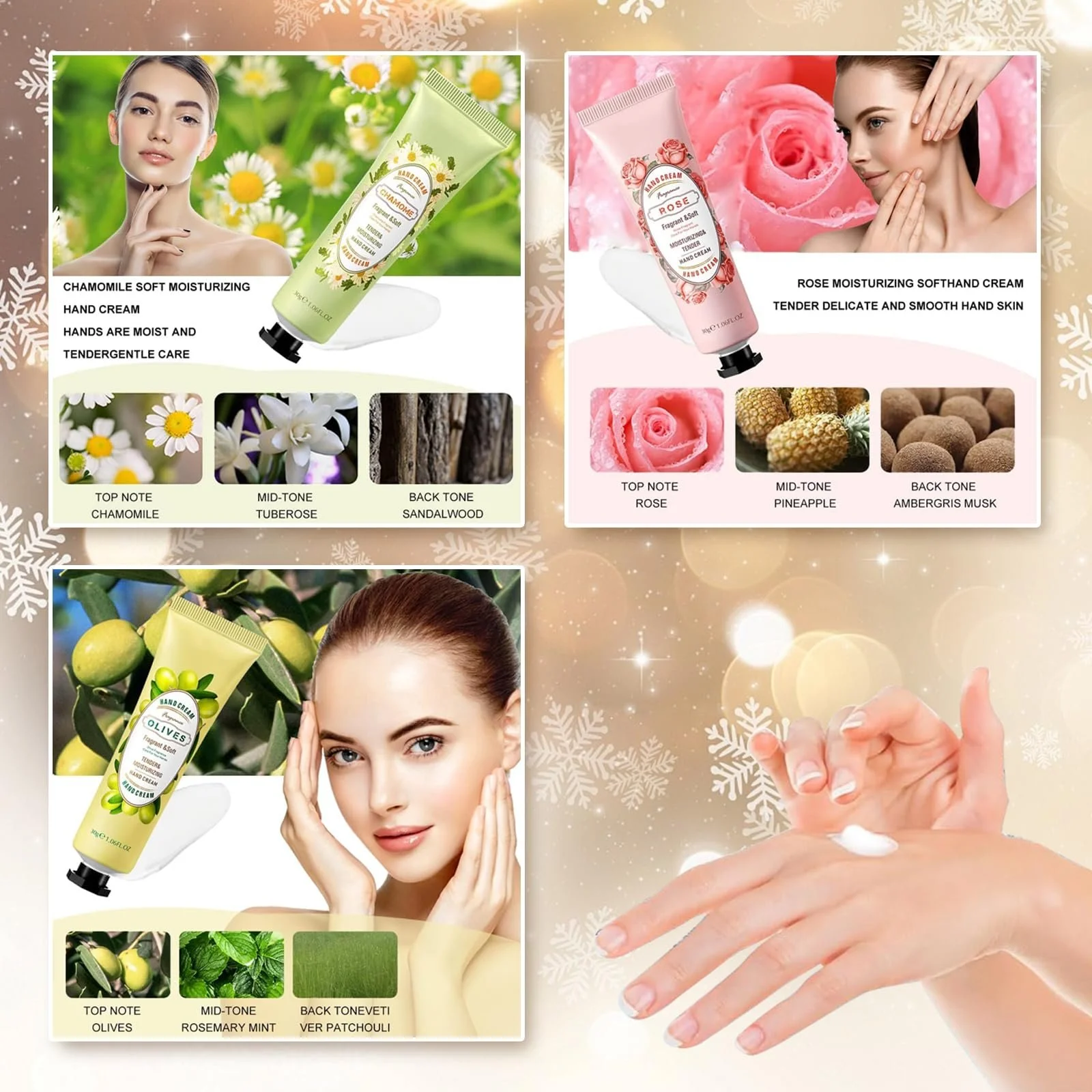 Набор мини-кремов для рук, фото №6