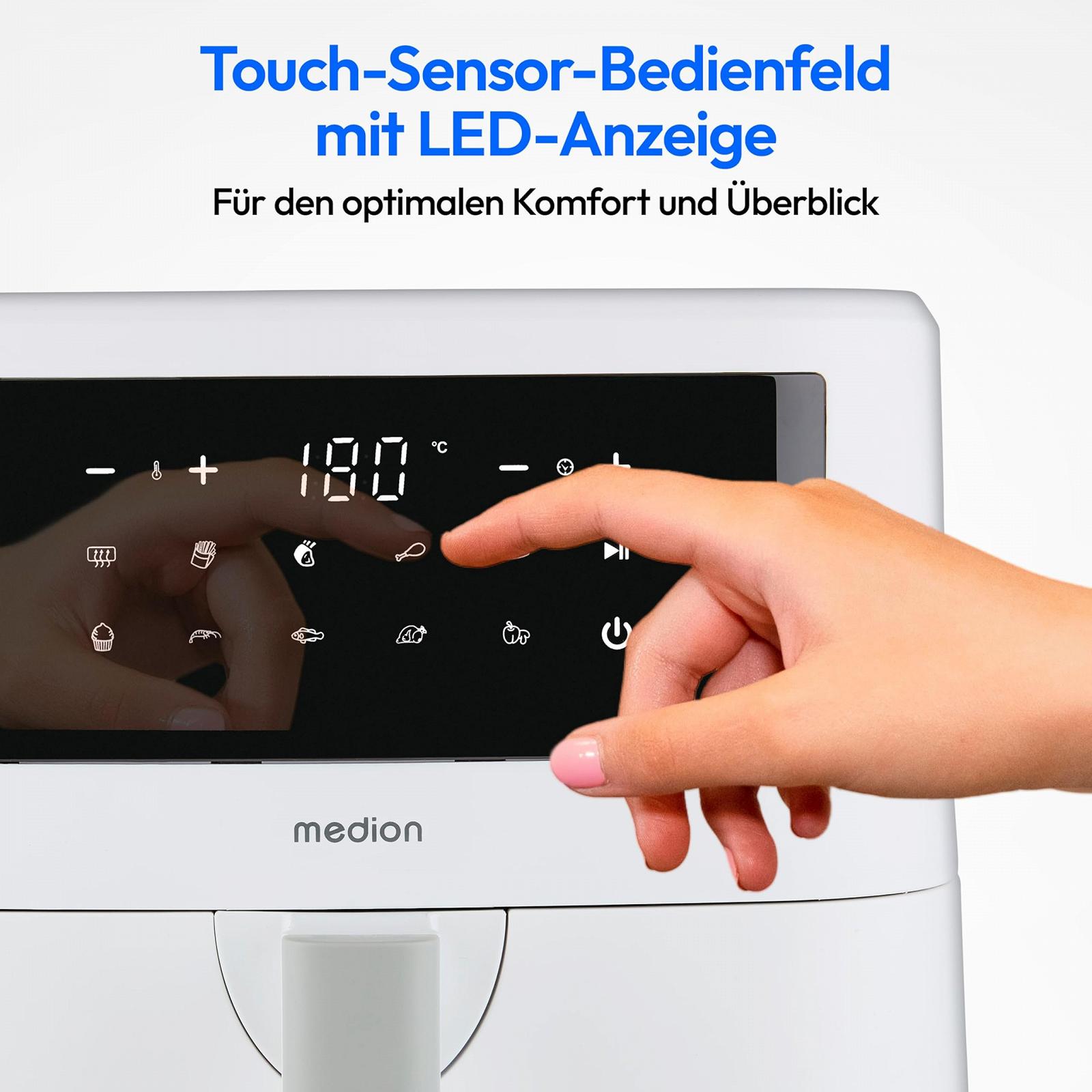 Мультипіч MEDION LIFE P10 XL Duo MD11750 6.8 л 2150 Вт матова, фото №7