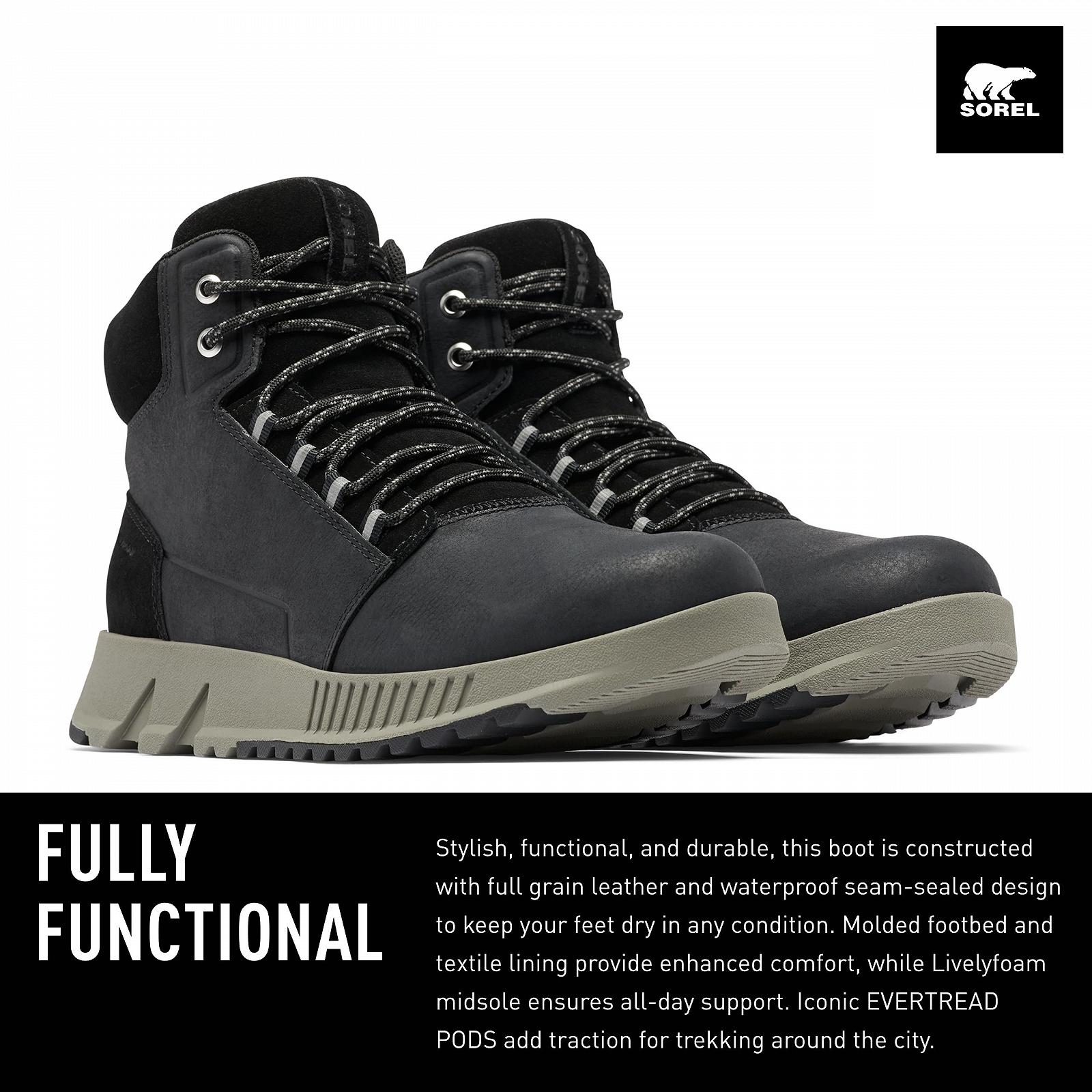 Мужские Ботинки Sorel MAC Hill™ Lite Mid WP, фото №2