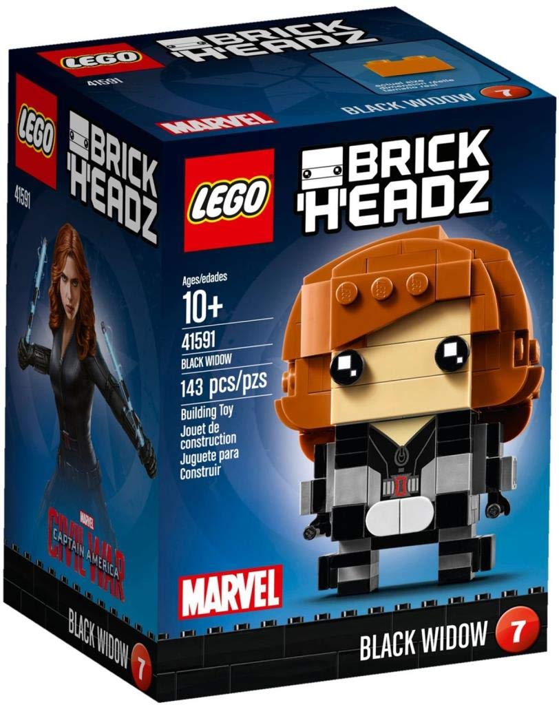 Конструктор LEGO BrickHeadz Black Widow 41591, фото №1