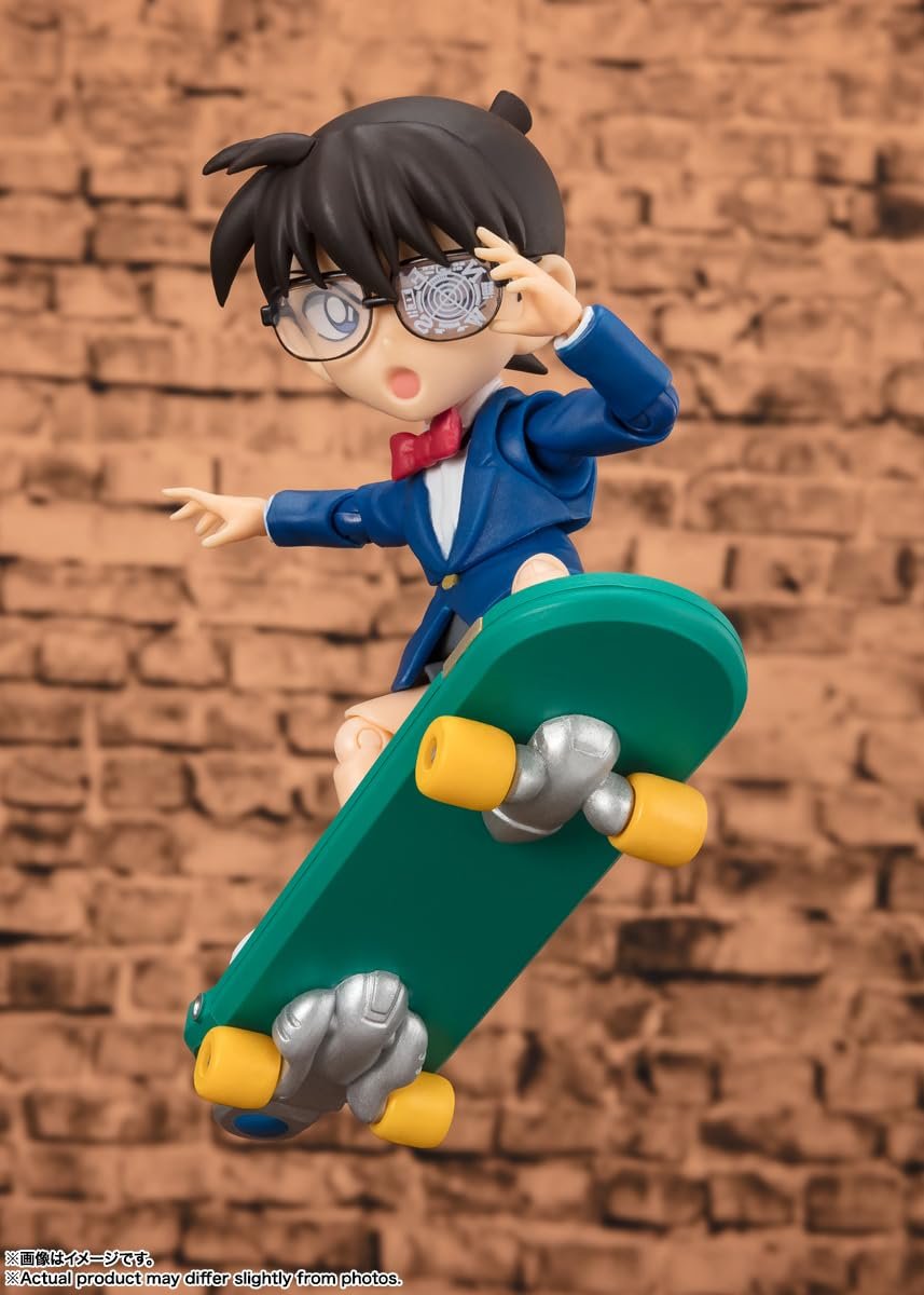 Экшн-фигурка Bandai Spirits S.H.Figuarts Case Closed Conan Edogawa Resolution Edition, фото №6