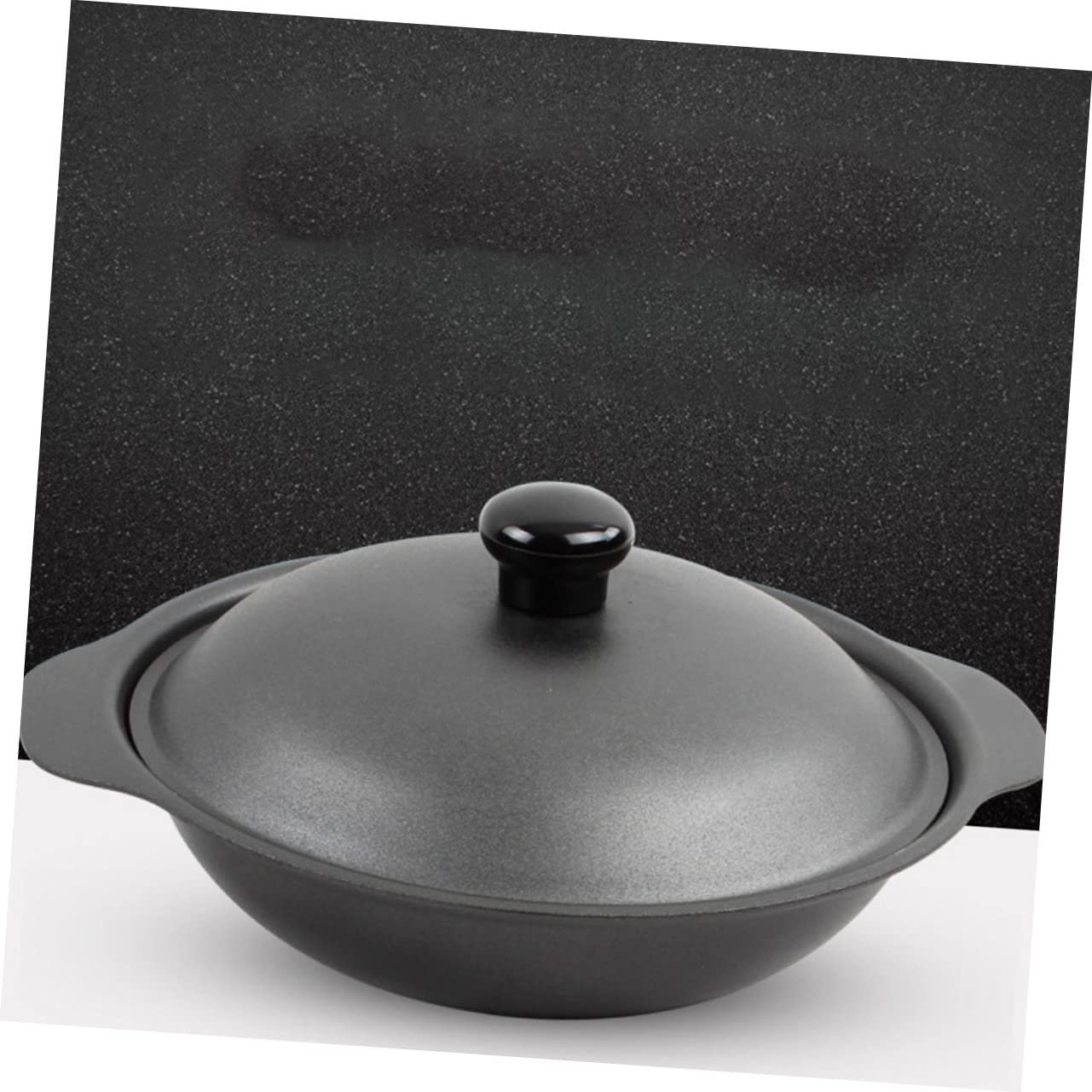 Гусятниця для запікання SOLUSTRE чавунна з кришкою, фото №5