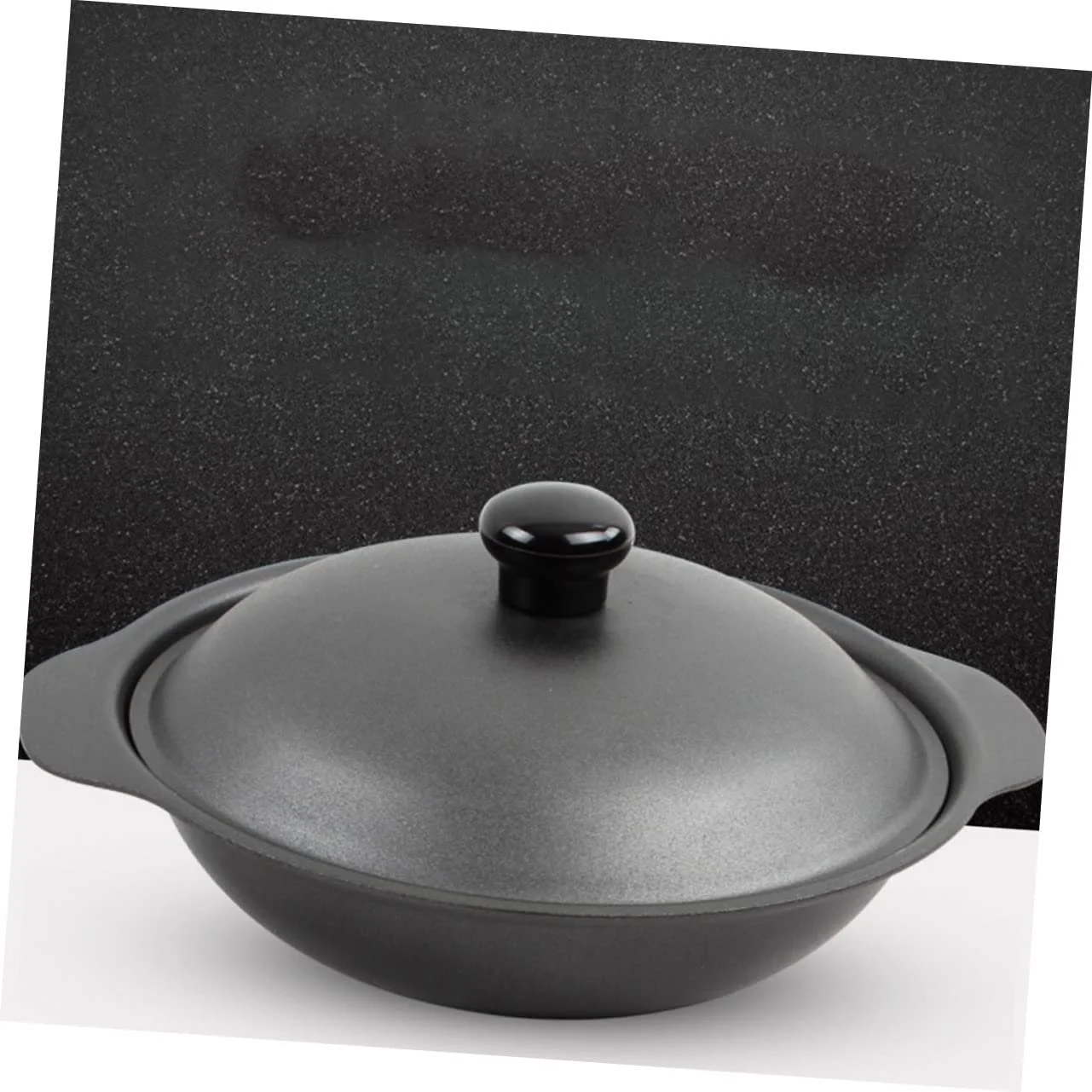 Кастрюля для риса Mobestech чугунная с крышкой желтая, фото №8 Кастрюля для риса Mobestech чугунная с крышкой желтая, фото №8