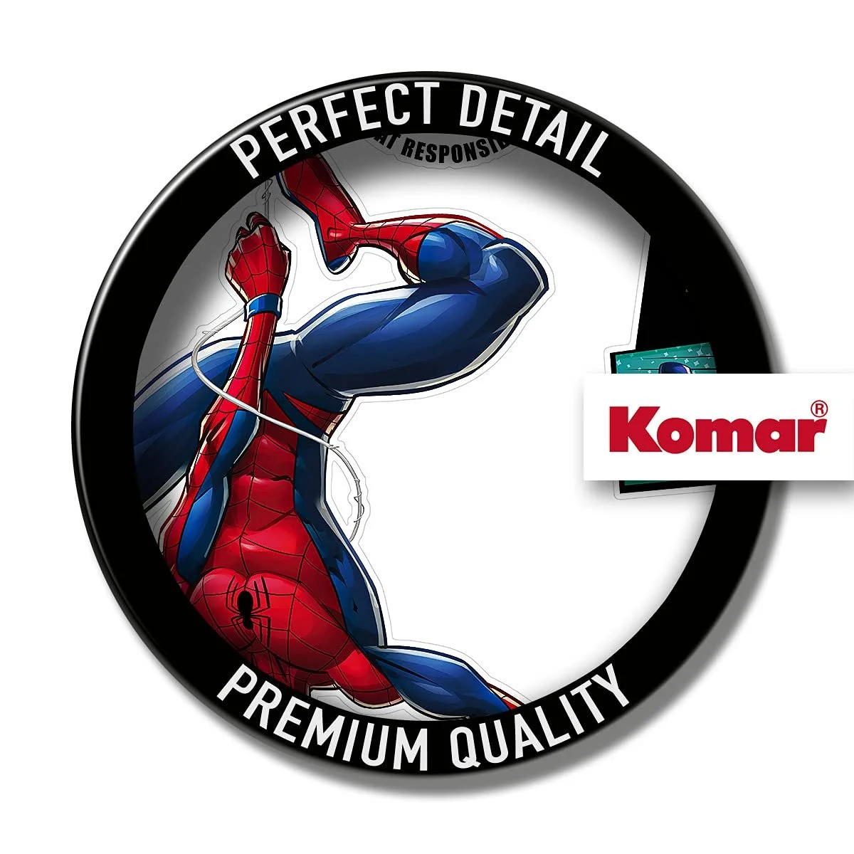 Наклейка на стену Komar Marvel Spider-Man Web Head 14740h 100 x 70 см 8 элементов, фото №3