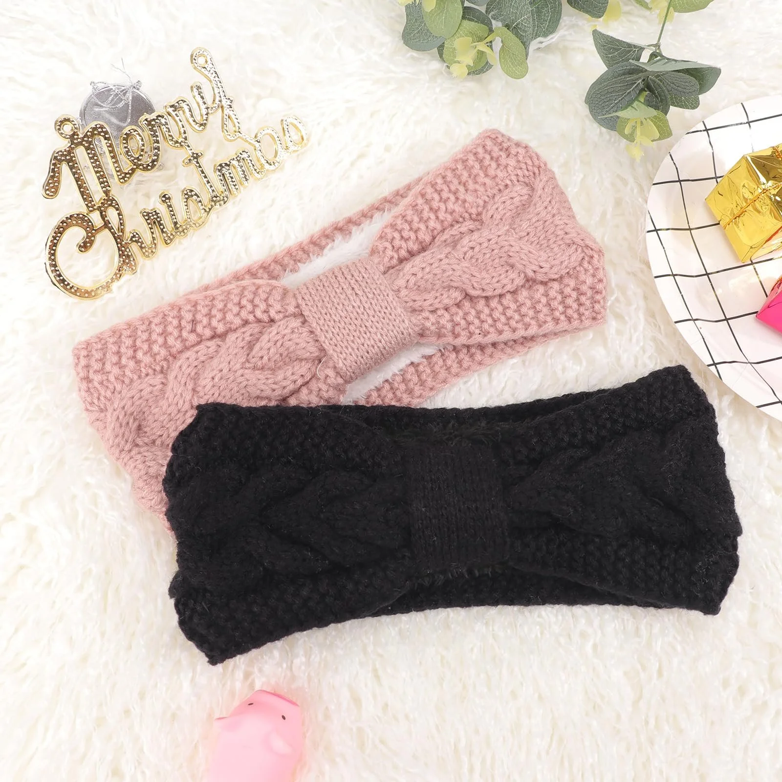 В'язана Пов'язка на Голову DRESHOW Зимова, фото №7 В'язана Пов'язка на Голову DRESHOW Зимова, фото №7