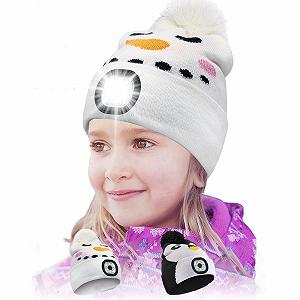Шапка со LED подсветкой Детская - Фото 1