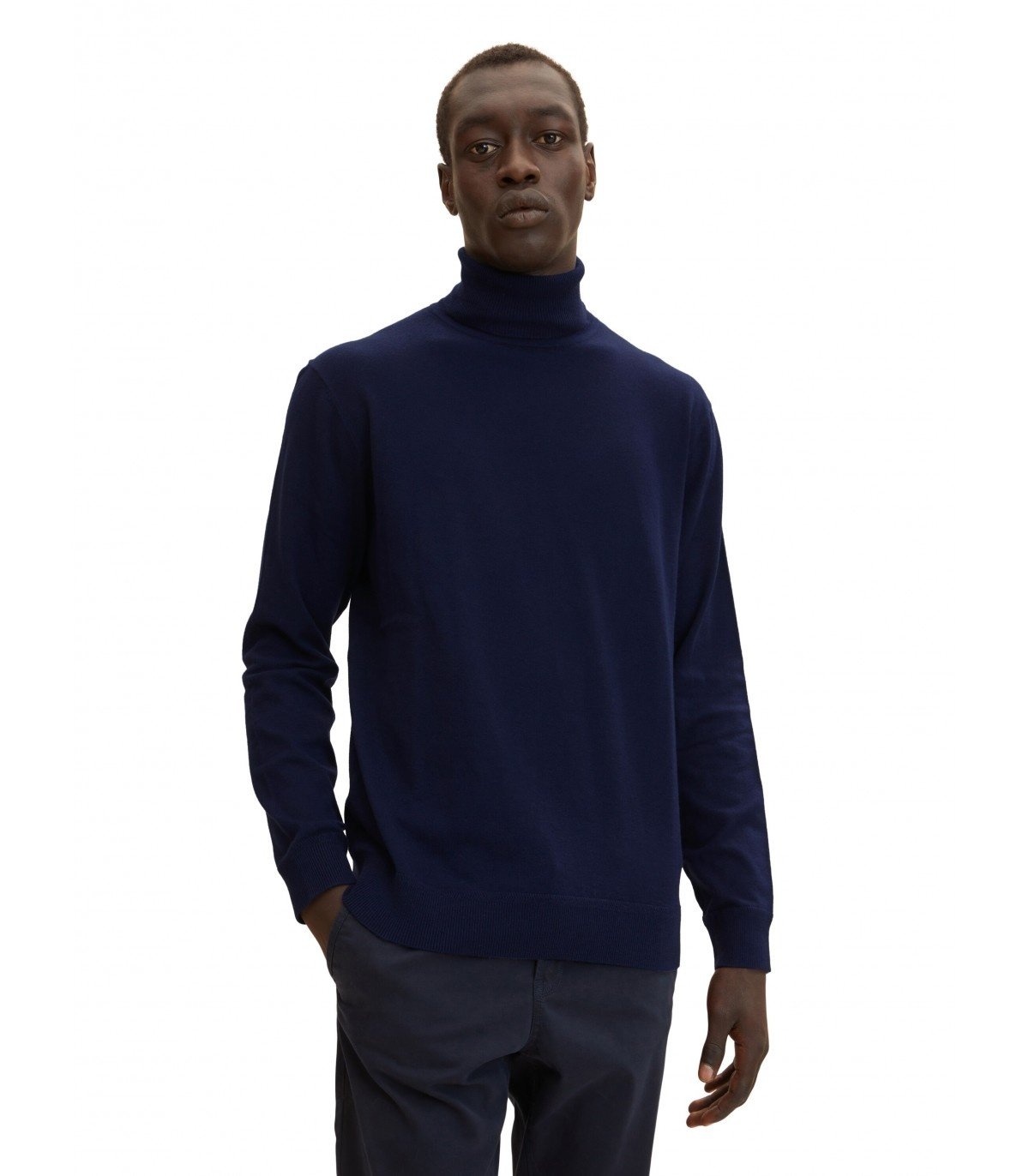 Джемпер TomTailor COSY TURTLE NECK KNITTER 1032279-13160 Темно-синій M, фото №1