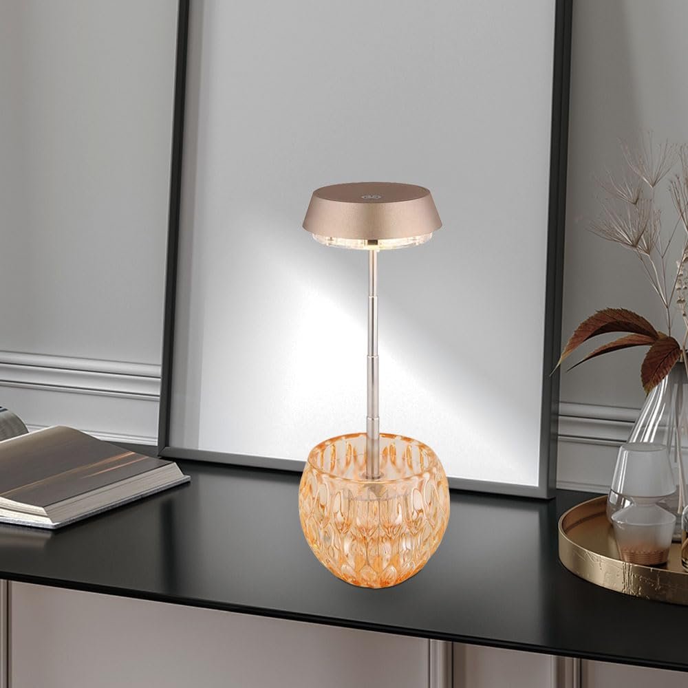 Настольная лампа GLOBO LIGHTING LED Touch Dimmer Champagne, фото №3