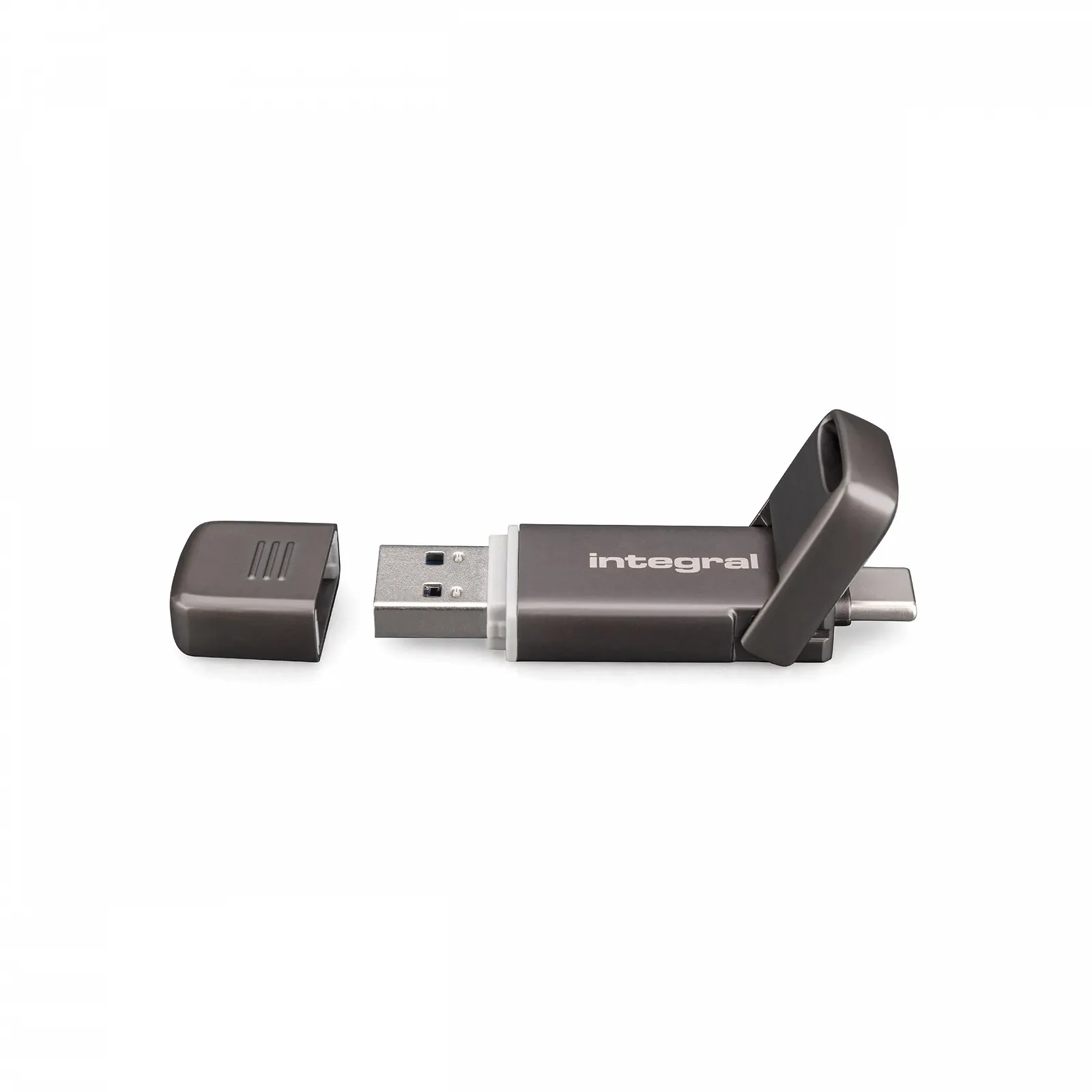 USB флеш-накопичувач Integral Turbo-C 512GB USB 3.2 Gen 2×2 Metal, фото №1 USB флеш-накопичувач Integral Turbo-C 512GB USB 3.2 Gen 2×2 Metal, фото №1