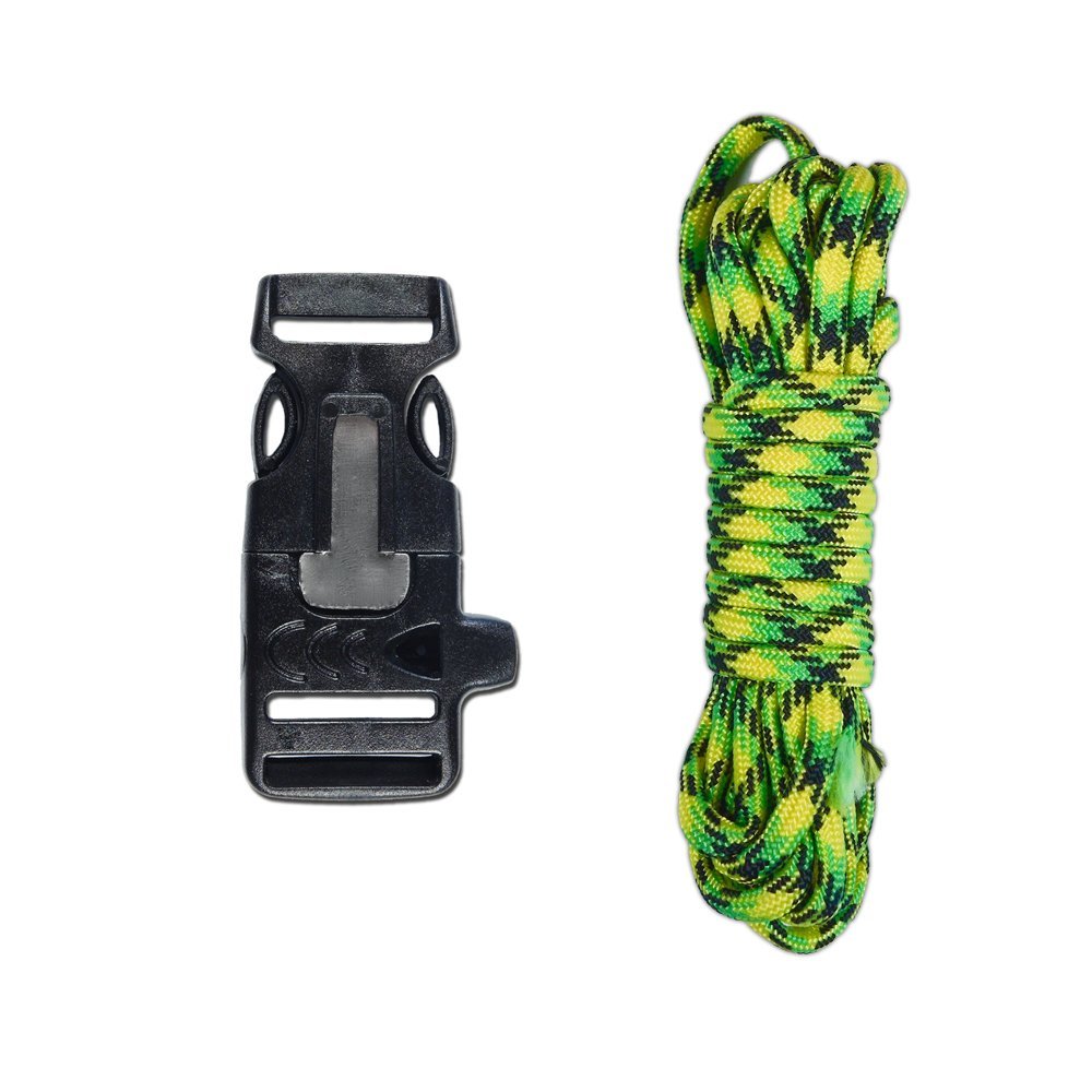 Набір для виживання Paracord, кресало/свисток Dragonfly, фото №1