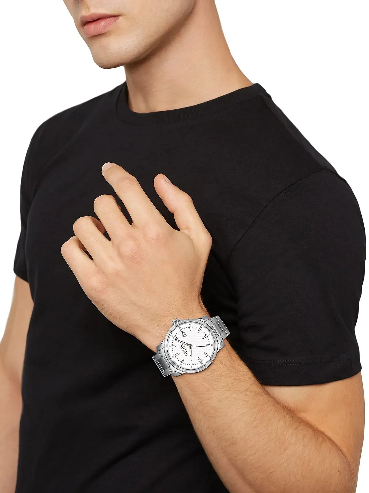 Годинник Breil Caliber Циферблат Білий Кварцовий Браслет Сталь Сріблястий EW0646, фото №4 Годинник Breil Caliber Циферблат Білий Кварцовий Браслет Сталь Сріблястий EW0646, фото №4