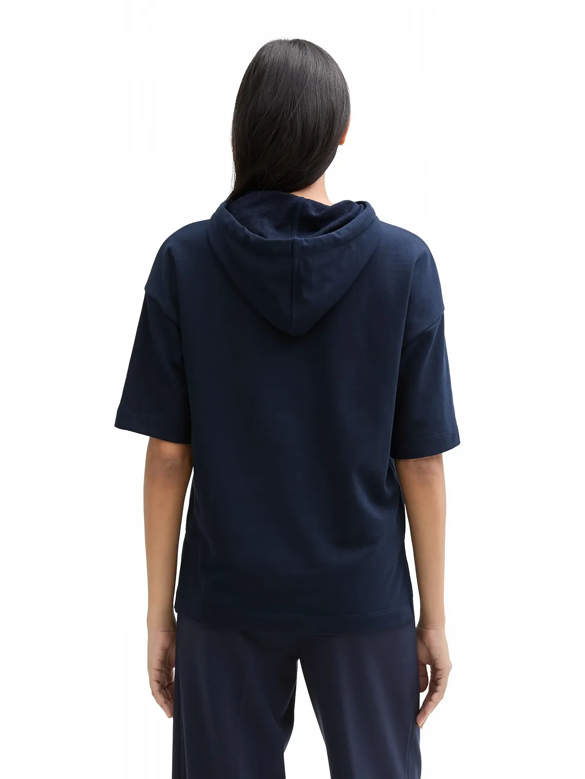 Толстовка з капюшоном TOM TAILOR Жіноча з короткими рукавами, фото №3