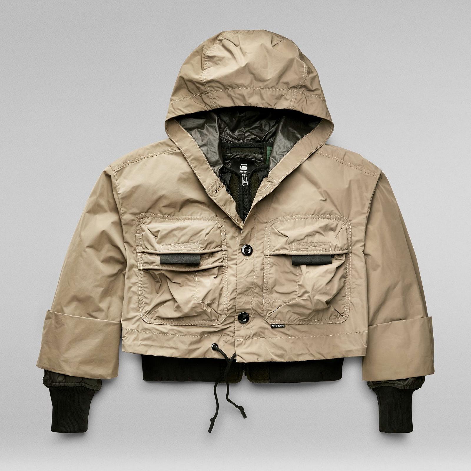 Женская куртка G‑Star RAW Cropped 2 in 1 Jacket - S, фото №4