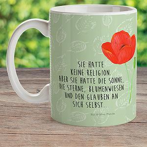 Дитяча чашка Mr. & Mrs. Panda Квітка Мак synthetic.ua - Фото 1