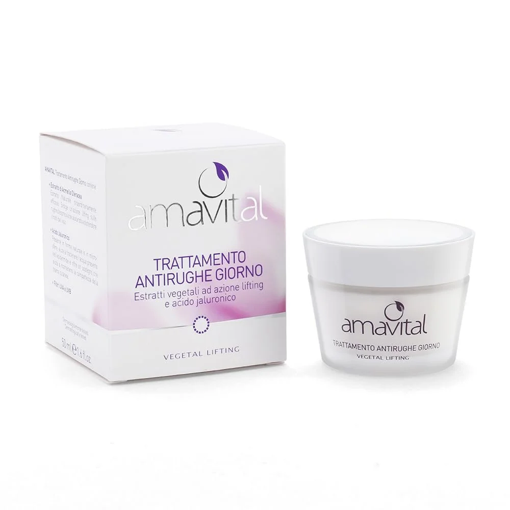 Денний крем Amavital Anti-Wrinkle Vegetal Lifting, Smoothing & Firming 50 мл, фото №1 Денний крем Amavital Anti-Wrinkle Vegetal Lifting, Smoothing & Firming 50 мл, фото №1
