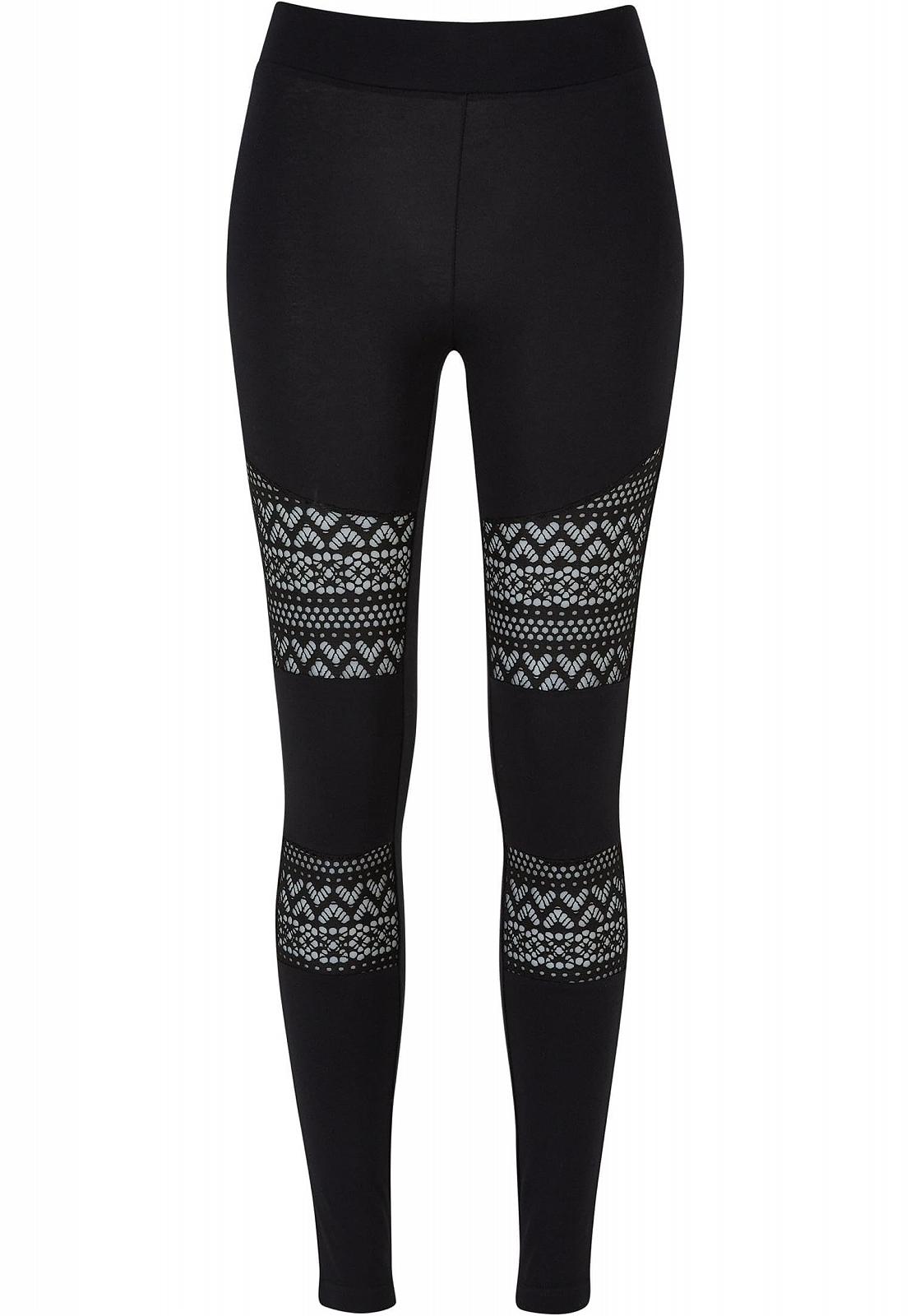 Легінси Urban Classics Ladies Crochet Lace Inset, фото №5