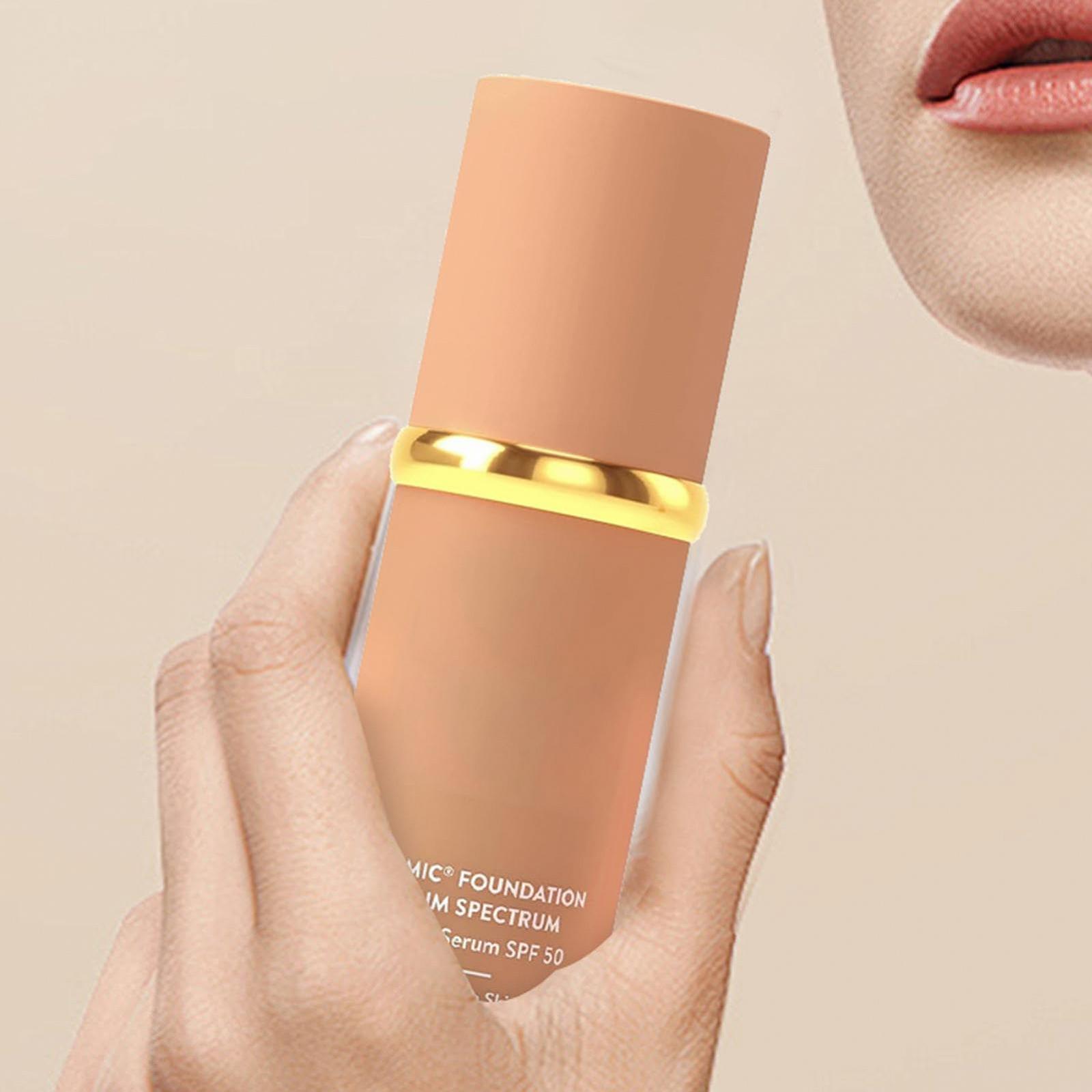 Крем Biomimic Foundation 4 в 1 Колір-змінюючий Середній Довготривалий Водостійкий Зволожуючий Живильний, фото №5