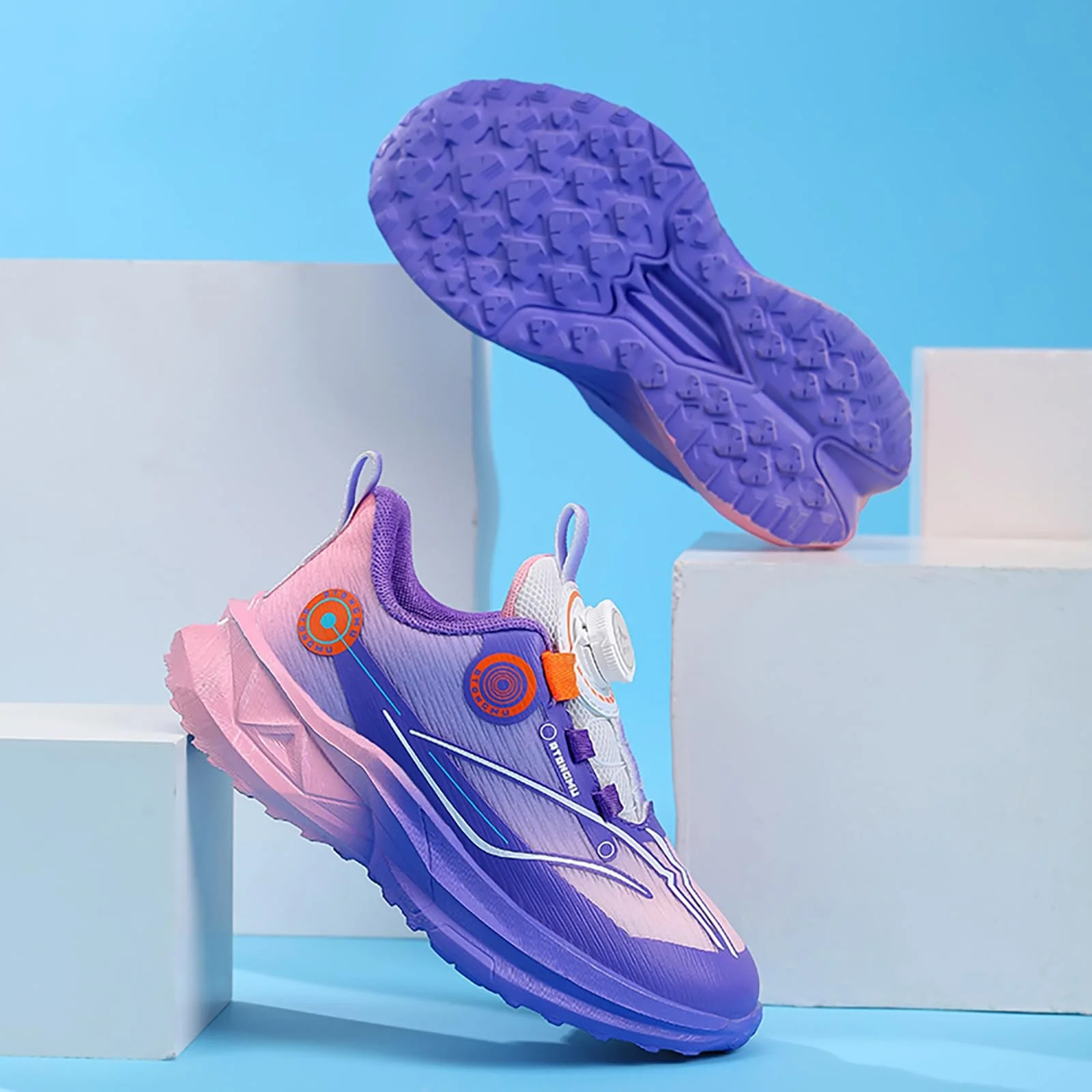 Дитячі Кросівки і дівчаток Кросівки Дихаючі Модні Легкі Кросівки для залу, фото №7