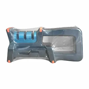 Механічне точилка для ножів 3-рівневе ABS нержавіюча сталь професійне - Фото 1