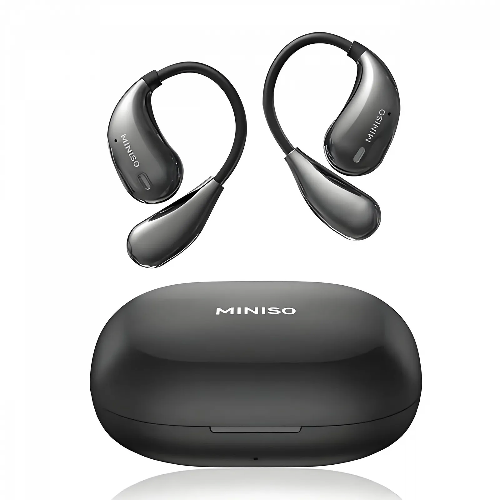 Навушники для перекладу AI MINISO X33, голосу, бездротові Bluetooth, фото №1