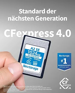 Карта пам'яті CFexpress Type A Nextorage NX-A2SE NX-A2SE256G 256GB VPG200 synthetic.ua - Фото 1