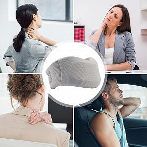 Шина для підтримки шиї Підтримка шиї проти хропіння Ергономічна, регульована і м'яка synthetic.ua - Фото 1