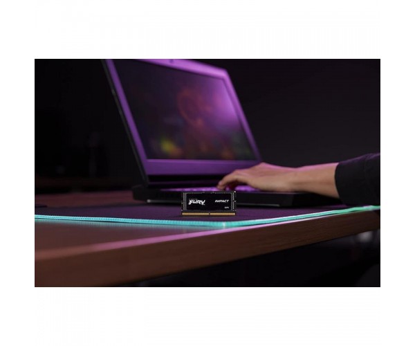 Пристрій для ноутбуків Kingston FURY 16 GB SO-DIMM DDR5 4800 MHz Impact (KF548S38IB-16), фото №5