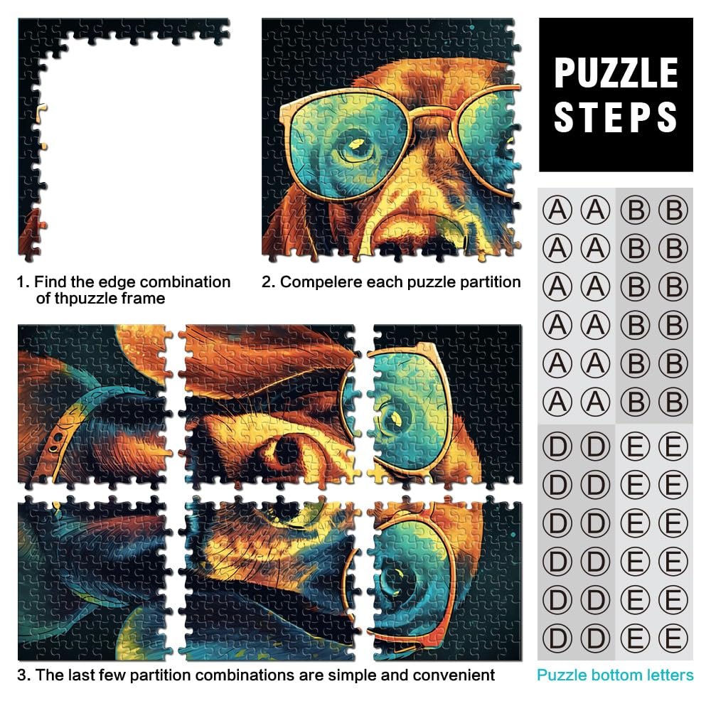 Пазл Dachshund Colourful 1000 деталей 26 х 38 см, фото №2