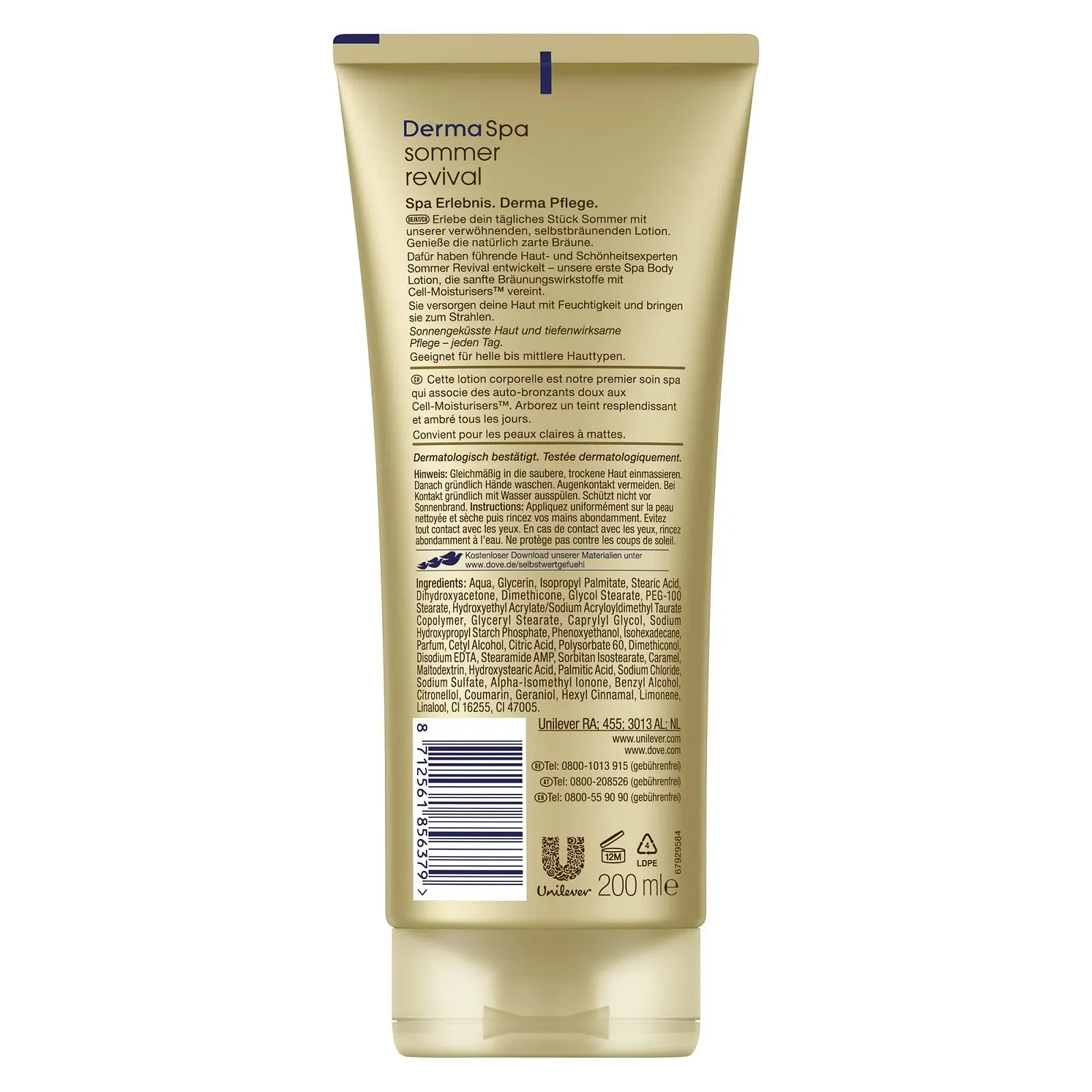 Лосьйон для тіла Dove DermaSpa, фото №3