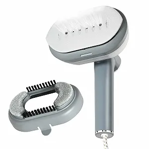 Вертикальный отпариватель HOMCOM 1200 Вт 100 мл 2 уровня пара Серый - Фото 1