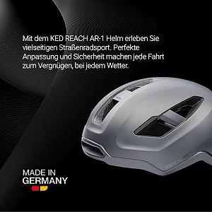 Шолом велосипедний Reach AR-1 MIPS, LED задній ліхтар, технологія Maxshell, 330 г synthetic.ua - Фото 1