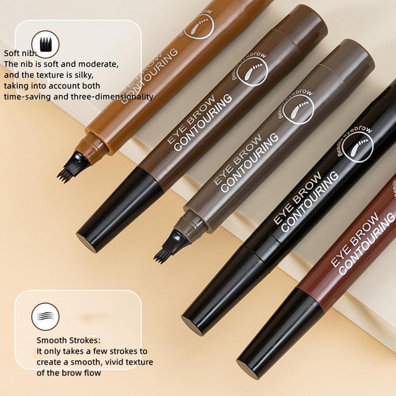 Олівець для брів Microblading 5 штук 4-ти ножовий наконечник Водостійкий, фото №2 Олівець для брів Microblading 5 штук 4-ти ножовий наконечник Водостійкий, фото №2