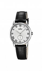 Купить Женские кварцевые часы Candino Белый циферблат Аналоговый дисплей Черный кожаный ремешок C4593/2 - Фото 1 Женские кварцевые часы Candino Белый циферблат Аналоговый дисплей Черный кожаный ремешок C4593/2 - Фото 1