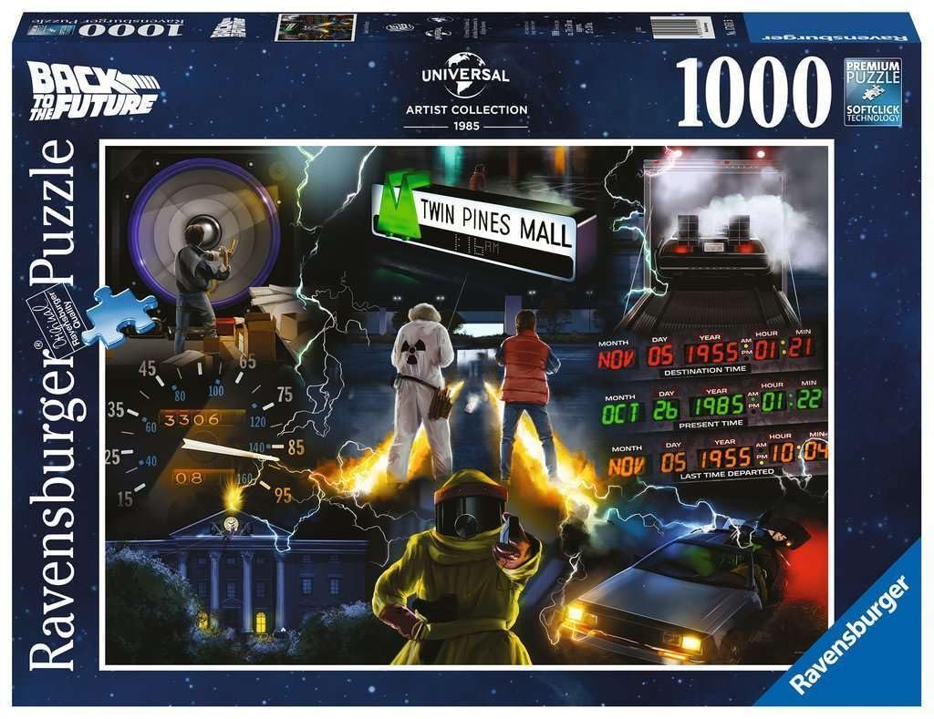 Пазл Ravensburger Universal Vault 17451 Back to The Future 1000 деталей, фото №1