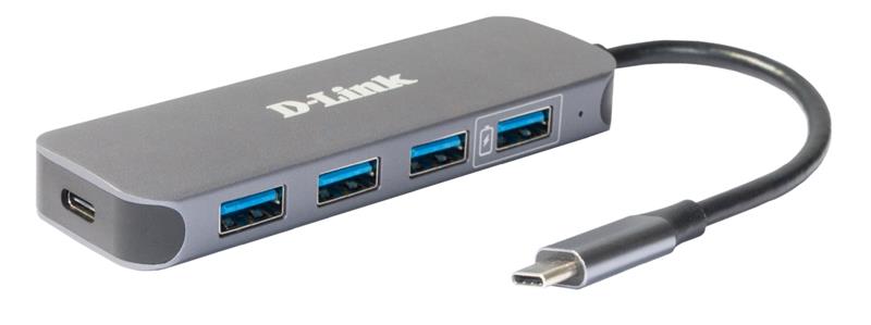 Концентратор USB Type-C D-Link DUB-2340, фото №2