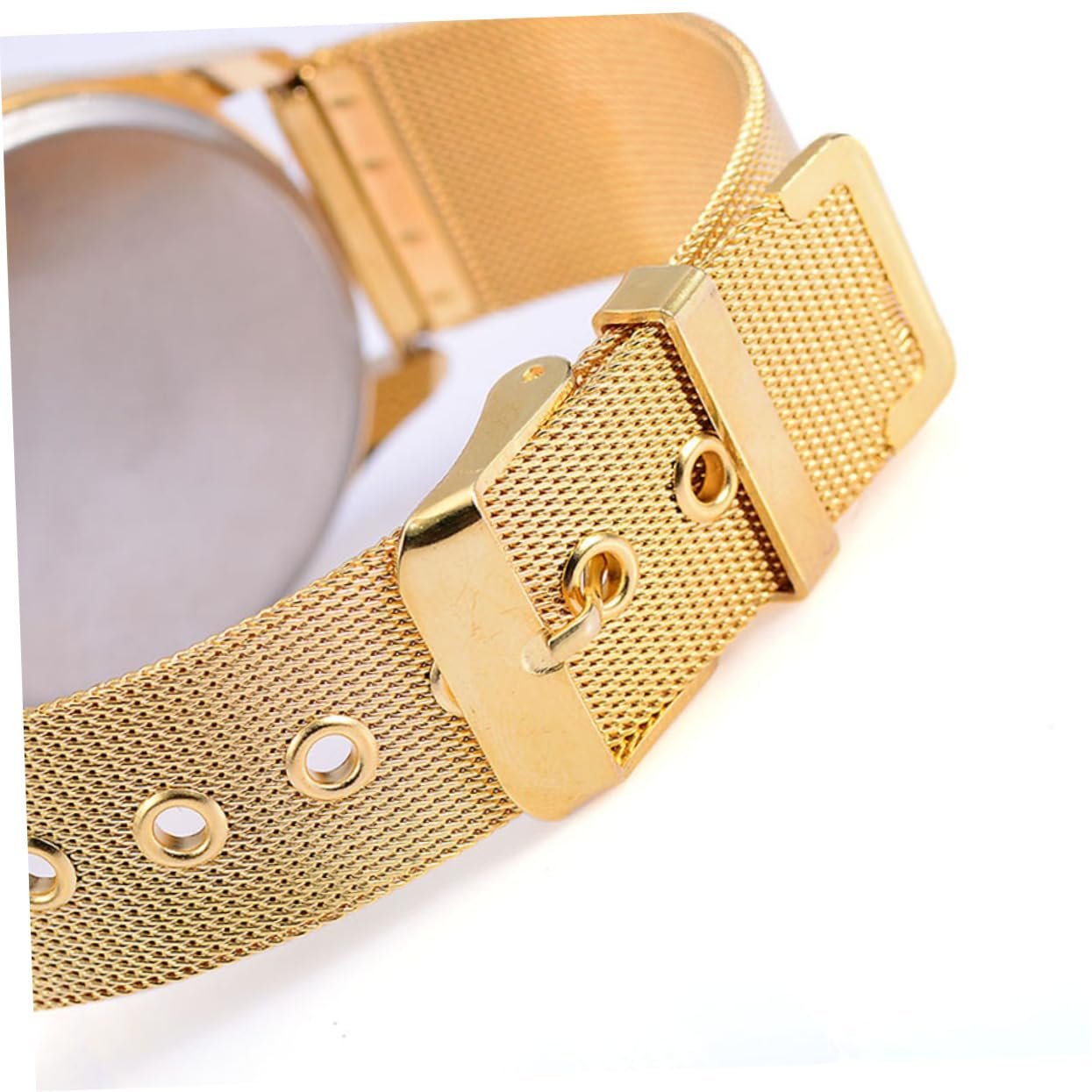 Кварцевые часы WRITWAA с сетчатым ремешком, Кварц, фото №2