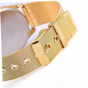 Кварцевые часы WRITWAA с сетчатым ремешком, Кварц synthetic.ua - Фото 1