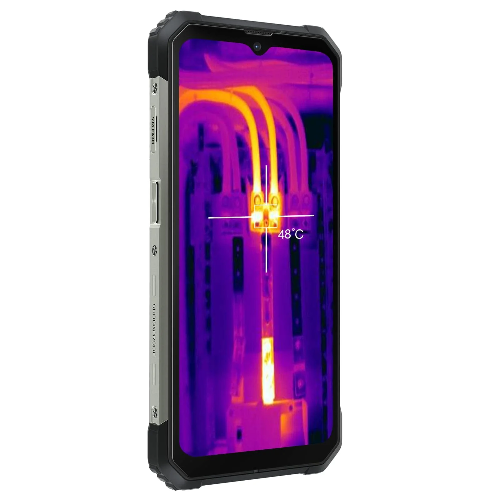 Смартфон Blackview BL8800 Pro 5G Thermal Imaging Night Vision Waterproof Shockproof 8/128GB 50MP 8380mAh Black, фото №3