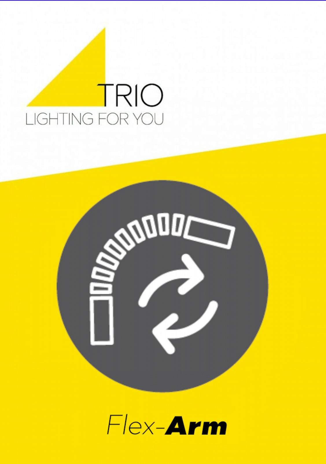 Настільна лампа Trio Leuchten Norris 545210132 метал натуральне дерево з LED-димером 11 Вт матова чорна, фото №5