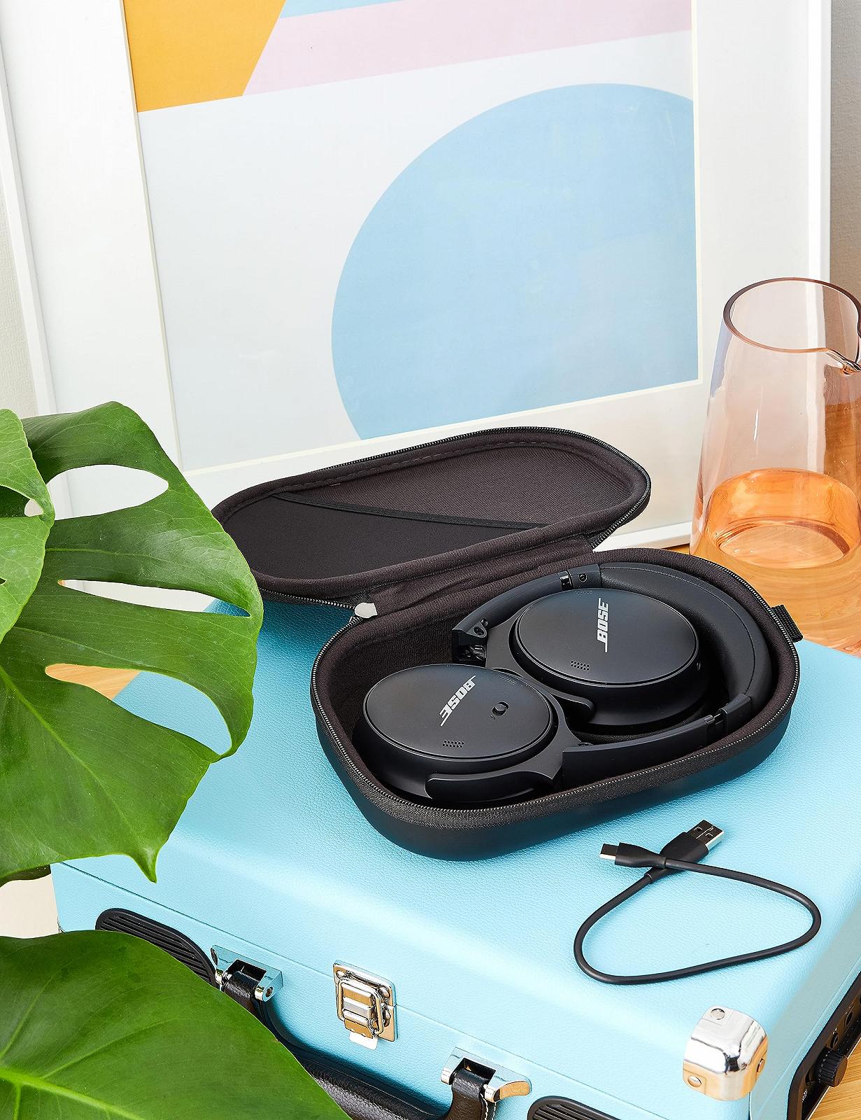 Наушники Bose QuietComfort 45 Wireless Noise Cancelling Bluetooth Micro Черный, фото №2
