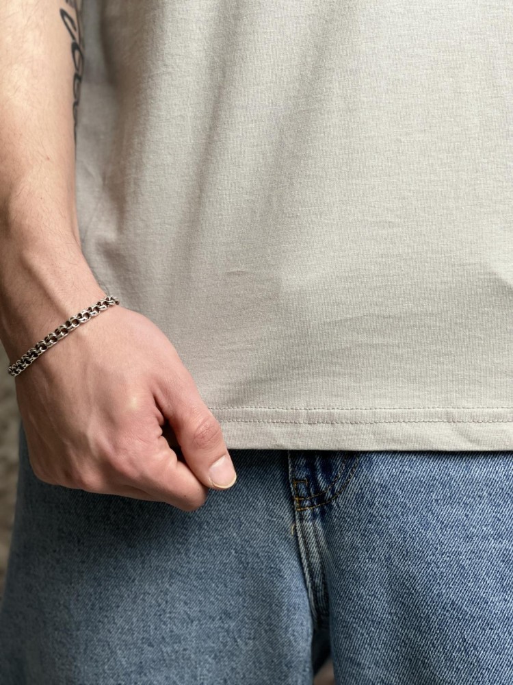 Футболка Tommy Hilfiger сіра вел лого, фото №4