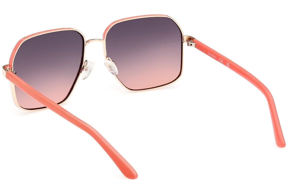 Сонцезахисні окуляри GUESS GU00107 74B Золотистий 58/16/140, фото №4