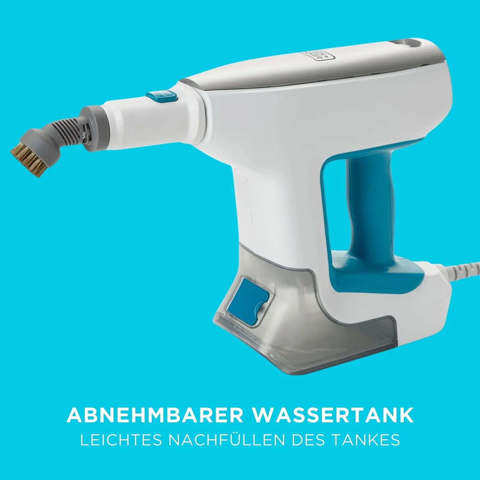 Пароочисник високого тиску BLACK+DECKER Steam Ultra BHSMP2008-QS 2000 Вт 4 бар 8 аксесуарів 1,2 л, фото №10