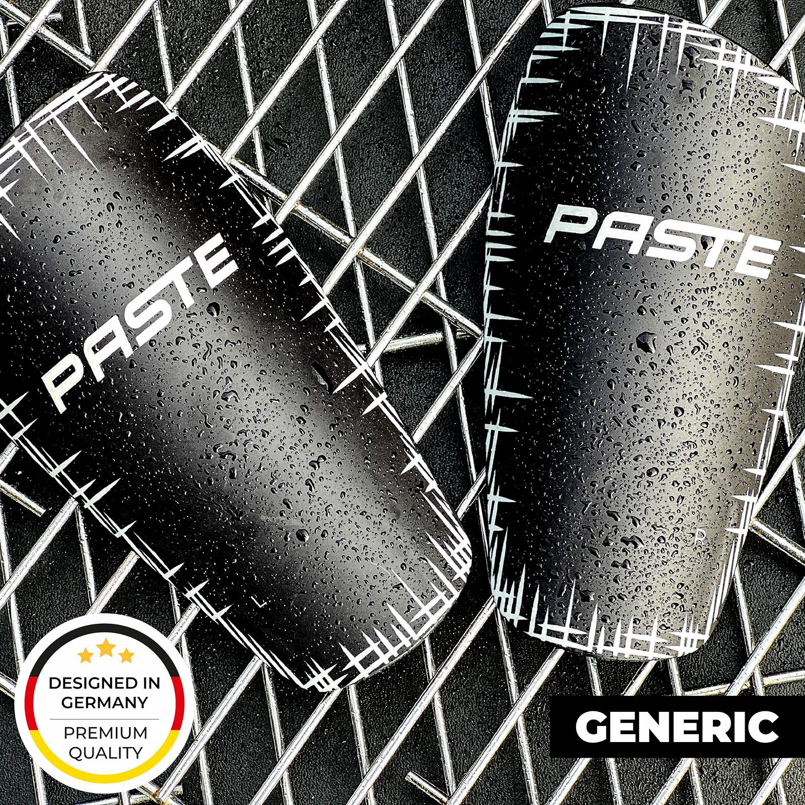 Футбольні щитки PASTE для чоловіків, жінок та дітей Тонкі Нековзні Чорні, фото №3 Футбольні щитки PASTE для чоловіків, жінок та дітей Тонкі Нековзні Чорні, фото №3
