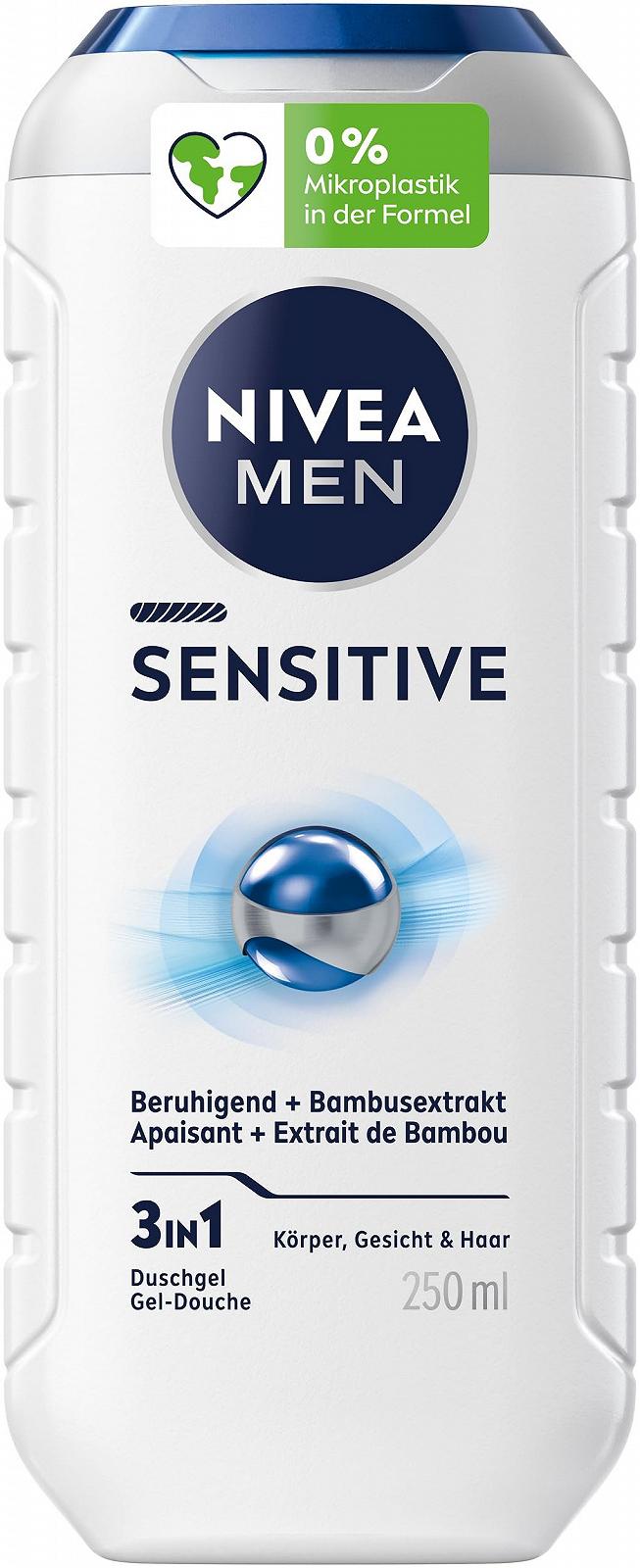 Гель для душа NIVEA MEN Sensitive Bamboo Extract 250 мл, фото №1 Гель для душа NIVEA MEN Sensitive Bamboo Extract 250 мл, фото №1