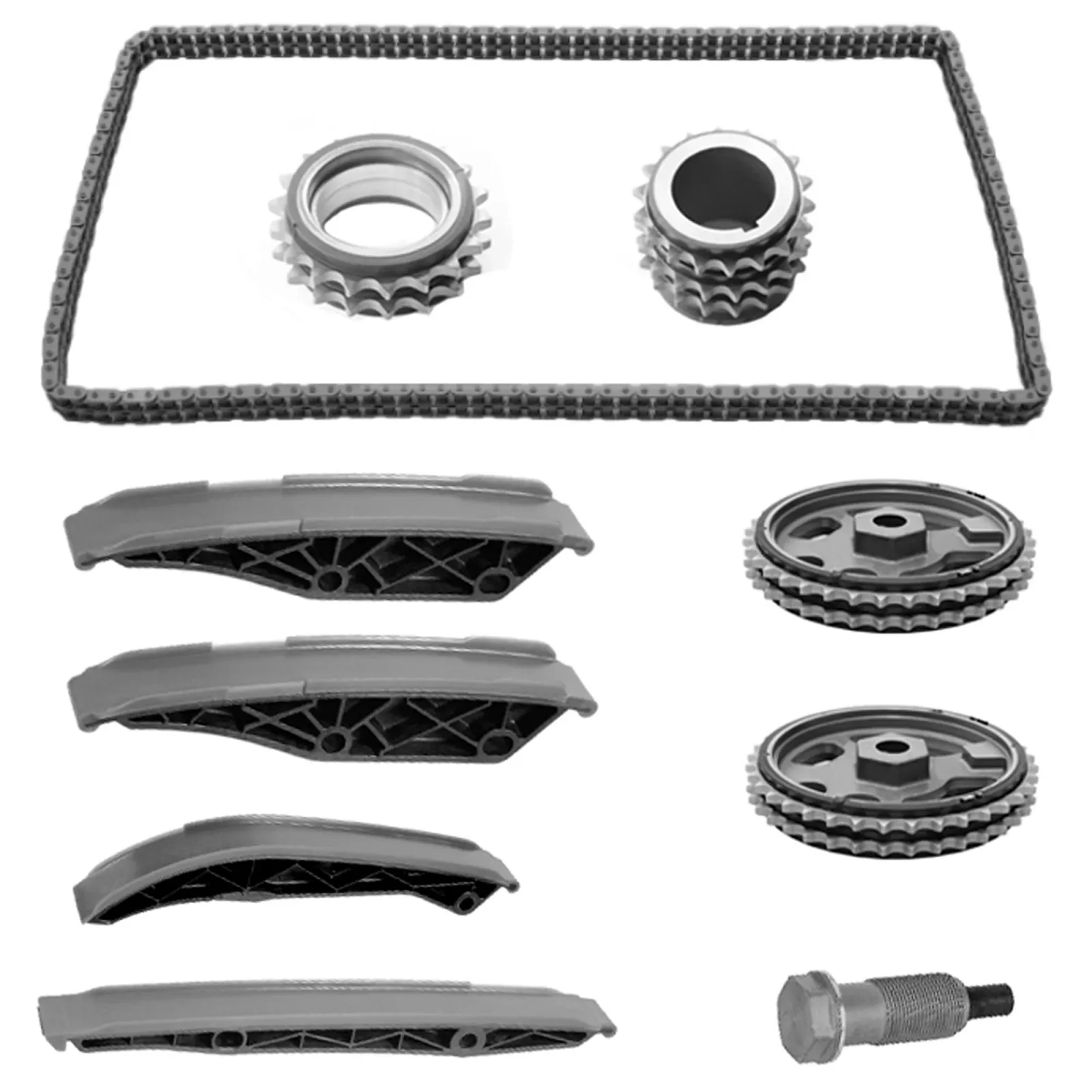 Комплект цепи ГРМ PartsTec PTA114-0458 для MERCEDES-BENZ, фото №1 Комплект цепи ГРМ PartsTec PTA114-0458 для MERCEDES-BENZ, фото №1