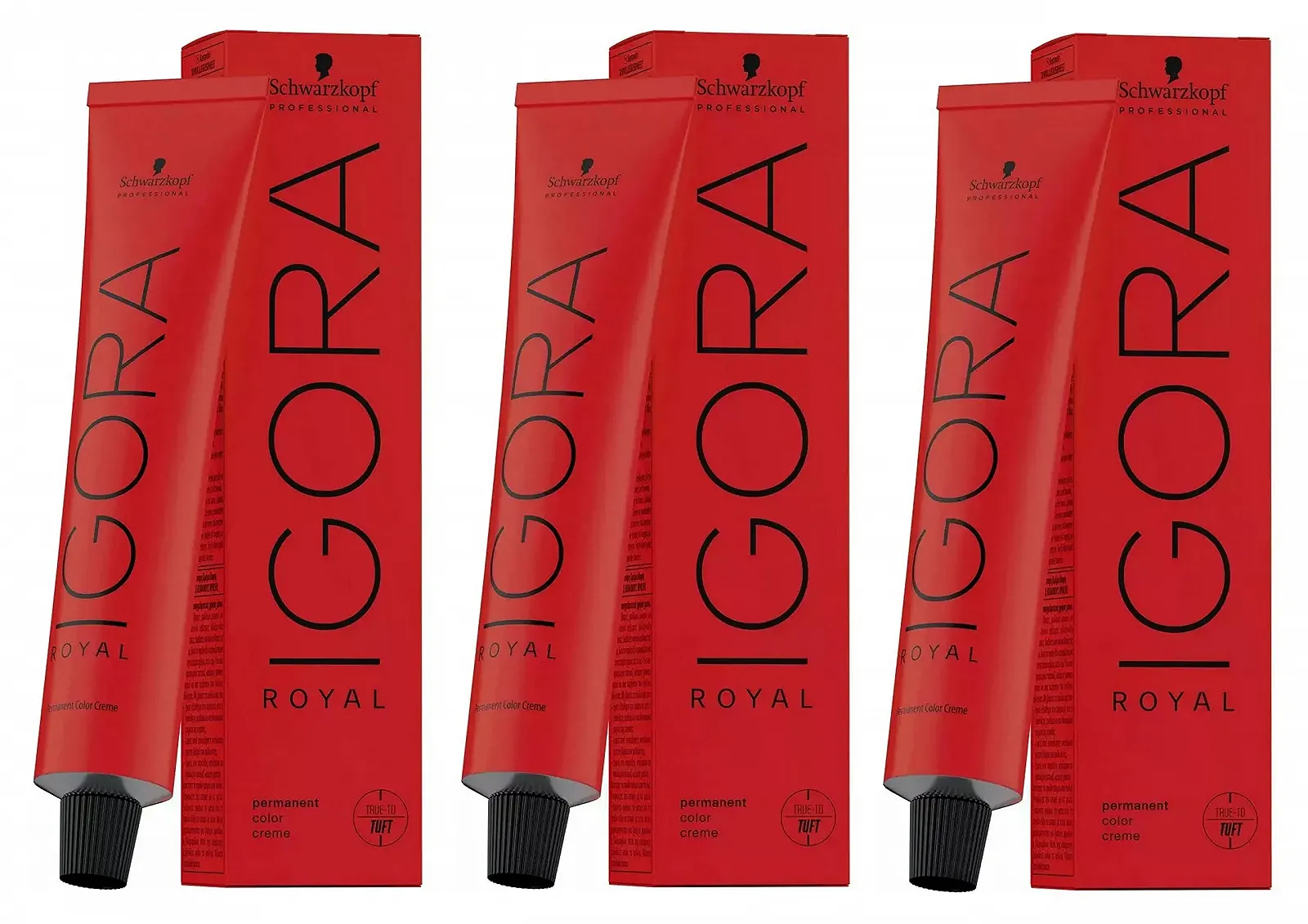 Краска для волос Schwarzkopf Igora Royal 5-00 Набор 3 x 60 мл, фото №1 Краска для волос Schwarzkopf Igora Royal 5-00 Набор 3 x 60 мл, фото №1