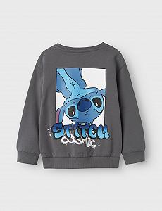 Толстовка Name it mini Nmmjeps Stitch Nreg Sweat Unb Wdi для хлопчиків synthetic.ua - Фото 1
